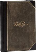 Roll Book for Engine Co. 8, Los Angeles Fire Department