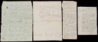 Four French translations of his letters to &ldquo;our great&rdquo; and &ldquo;excellent friend&rdquo;, the French commander of the &ldquo;Province of Fistat&rdquo; (Cairo, Egypt)