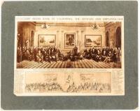 "Directors' Room, Bank of California, the Officers and Employes, 1874"