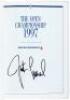 The Open Championship, 1984-2013. The first 16 years each signed by the tournament champion. - 4