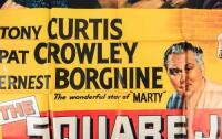 Two six-sheet movie posters, for "Lost Volcano" and "The Square Jungle"