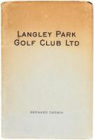 Langley Park Golf Club Official Handbook