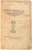 Paraphraseon. Tomus Primus [&] Tomus Secondus