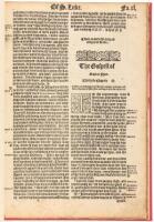 The Gospell of Saynte Jhon - from the Great Bible of 1566