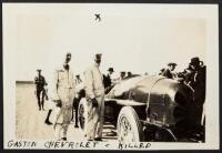 Photograph album of a road race at the Beverley Hills Speedway in 1920, during which Gaston Chevrolet was killed