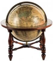 Loring's Terrestrial Globe, containing all the late discoveries and geographical improvements, as well as the tracks of the most celebrated circumnavigators