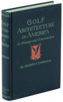 Golf Architecture in America: Its Strategy and Construction