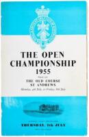 The Open Golf Championship 1955 Played over the Old Course St. Andrews. Monday, 4th July, to Friday 8th July. Official Daily Programme, Thursday, 7th July