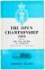 The Open Golf Championship 1955 Played over the Old Course St. Andrews. Monday, 4th July, to Friday 8th July. Official Daily Programme, Thursday, 7th July