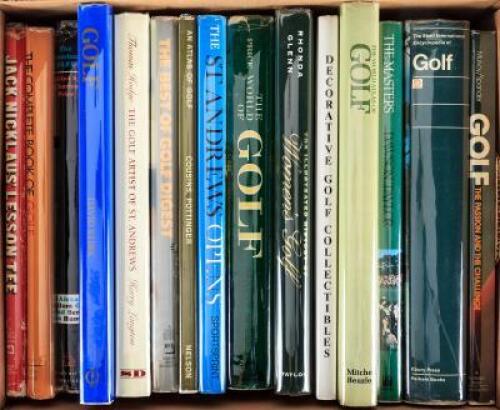 Fifteen volumes of golf literature