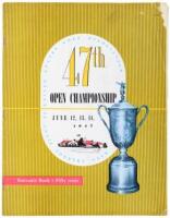 USGA 47th Open Championship, June 12, 13, 14, 1947. St. Louis Country Club. Souvenir Book