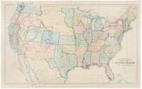 Stanford's Railway and County Map of the United States and Territories