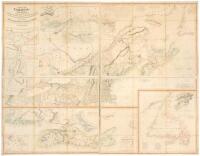 A Map of Cabotia; Comprehending The Provinces of Upper and Lower Canada, New-Brunswick And Nova-Scotia, with Breton Island, Newfoundland, &c. And Including also, The Adjacent Parts of the United States. Compiled from a great Variety of Original Documents