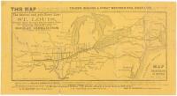 Map of the Toledo, Wabash and GT. Western Rail Road Line, and its Connections