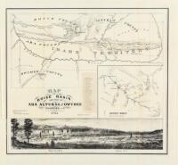 Map of Boise Basin And Part of Ada Alturas and Owyhee Counties I.T. For 1865