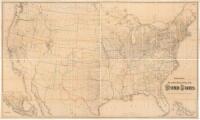 Colton's Intermediate Railroad Map of the United States