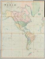 A New Chart of the World on Mercator's Projection with the Tracks of the Most Celebrated Recent Navigators. Engraved by John Dower, Pentonville