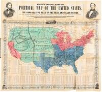 Reynold's Political Map of the United States. Designed to exhibit the Comparative Area of the Free and Slave States, and the Territory open to Slavery or Freedom by the Repeal of the Missouri Compromise. With a Comparison of the Principal Statistics of th