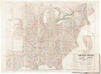 Lloyd's New Map of the United States the Canadas and New Brunswick From the latest Surveys Showing Every Railroad & Station Finished to June 1863 and The Atlantic and Gulf Coasts