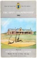 The Open Championship 1962. Played over Old Troon Golf Course.