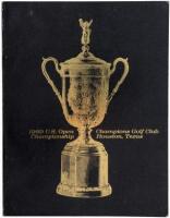 1969 US Open Championship. Champions Golf Club, Houston, Texas.