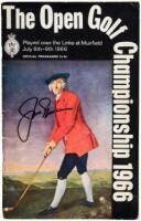 The Open Championship. Programs for 1963 through 1969, all but one signed by the champion