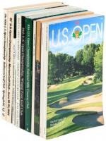 Programs for the 80th through 89th annual US Open Golf Championships, all signed by the champion