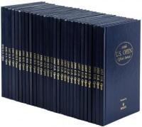 U.S. Open Official Annual, 1985-2013. 1985 through 1998 signed by the champion