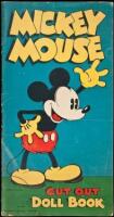 Mickey Mouse Cut Out Doll Book (cover title)