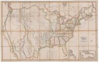 Map of the United States with the contiguous British & Spanish Possessions Compiled from the latest & best Authorities