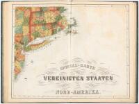 Special-Karte der Vereinigten Staaten von Nord-Amerika. Von J.Calvin Smith - Map of the United States of America. By J. Calvin Smith