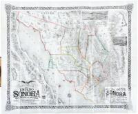 Official Map of the State of Sonora Republic of Mexico Compiled from Surveys, Reconnaissances and other Sources. 1885 by Chas. E. Herbert, C.E. [title also in Spanish]