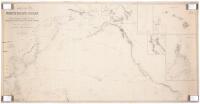Chart of the North Pacific Ocean, Exhibiting the Eastern Shores of Asia and Western Coast of North America, from the Equator to Behrings Strait. With Plans, on an Enlarged Scale of the Principal Islands and Harbours. Compiled from the most recent Surveys 