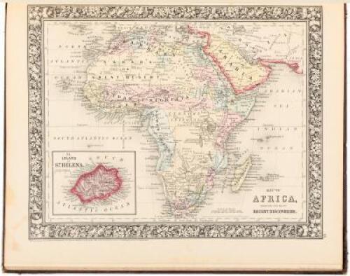 Mitchell's New General Atlas, containing maps of the various countries of the World, plans of cities, etc., embraced in fifty-three quarto maps, forming a series of eighty-four maps and plans, together with valuable statistical tables