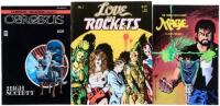 Nine Signed Collectible Comic Books