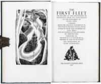 The First Fleet: The Record of the Foundation of Australia from its Conception to the Settlement at Sydney Cove. Compiled from the Original Documents in the Public Record Office, with Extracts from the Log-Books of H.M.S. Sirius