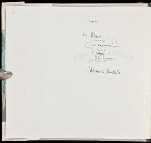 Where the Wild Things Are - With original sketch by Sendak