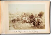 Photograph album with twenty-four original photographs chronicling the Second Boer War