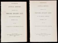 Fourteenth [Fifteenth] Annual Report, Presented to the Pennsylvania Anti-Slavery Society&hellip;with the Proceedings of the Annual Meeting