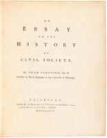 An Essay on the History of Civil Society