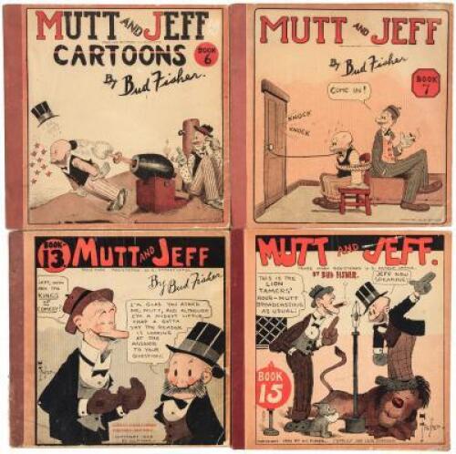 Four Volumes of Mutt and Jeff Cartoons