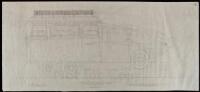 Archive of 80+ original drawings and blueprints from various projects for office buildings and apartment buildings in Los Angeles, 1890s-1920s, plus original designs for a "Compartment Outing Car", a precursor to today's recreational vehicle