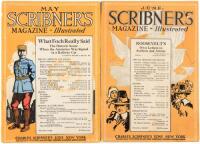 Scribner's Magazine - Illustrated. Two 1920 issues with first appearances of Fitzgerald short stories