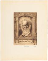 Walt Whitman - original etching