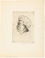 Mark Twain, from life - original etching