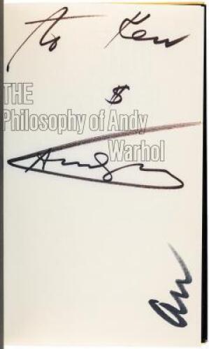 The Philosophy of Andy Warhol (From A to B and Back Again)