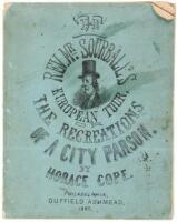 The Rev. Mr. Sourball's European Tour, Or The Recreations of a City Parson