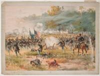 Chromolithograph of the Battle of Antietam
