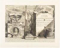 Nine etchings of Roman architecture and antiquities by Piranesi