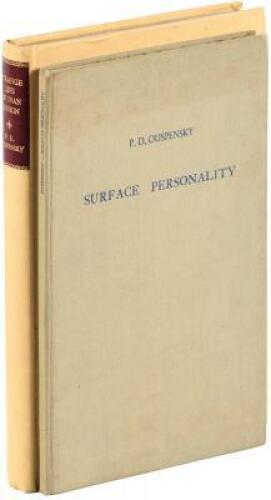 Two works by P.D. Ouspenky, follower of Greek-Armenian mystic G.I. Gurdjief